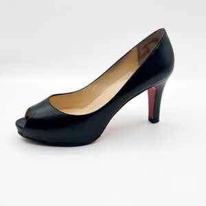 Christian Louboutin Peep Toe Pumps